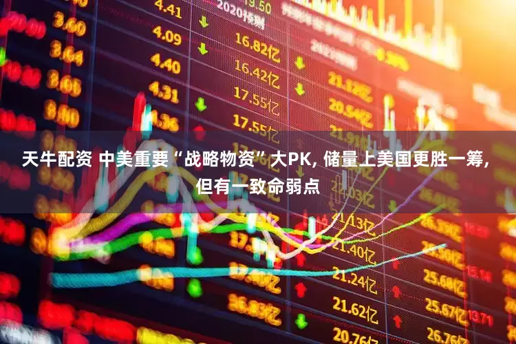 天牛配资 中美重要“战略物资”大PK, 储量上美国更胜一筹, 但有一致命弱点
