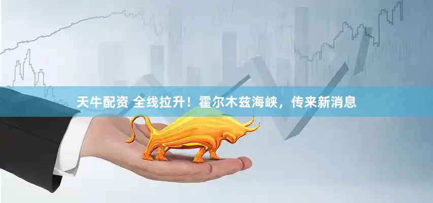 天牛配资 全线拉升！霍尔木兹海峡，传来新消息